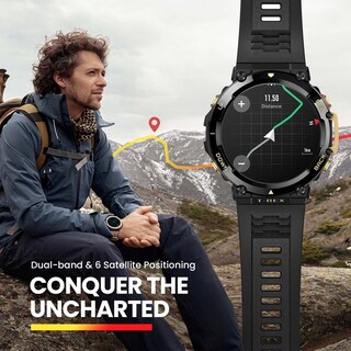 Foto 4 | Foto 4 | Reloj Inteligente Amazfit T-rex 2 Robusto De 47 Mm, Duración De La Batería De 24 Días - Venta Internacional.