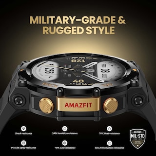 Foto 7 | Foto 7 | Reloj Inteligente Amazfit T-rex 2 Robusto De 47 Mm, Duración De La Batería De 24 Días - Venta Internacional.