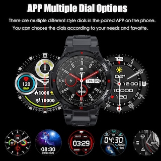 Foto 7 | Foto 7 | Reloj Inteligente Eigiis Military Waterproof Bluetooth Para Hombre - Venta Internacional.