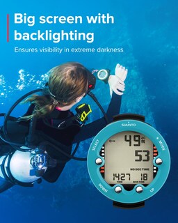 Foto 2 | Foto 2 | Ordenador de Buceo Suunto Zoop Novo Wrist Aqua Blue - Venta Internacional