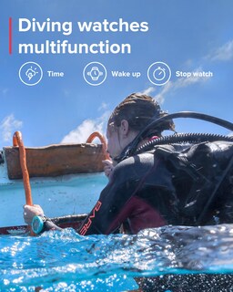 Foto 6 | Foto 6 | Ordenador de Buceo Suunto Zoop Novo Wrist Aqua Blue - Venta Internacional