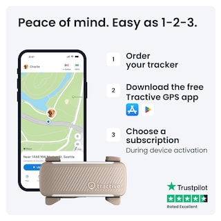 Foto 7 | Foto 7 | Rastreador Gps Para Perros Tractive 2025, Versión En Tiempo Real, Marrón - Venta Internacional.