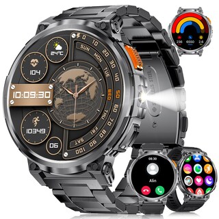 Foto 1 | Foto 1 | Reloj Inteligente Lige Fv6 Para Hombre Con Pantalla De 1,85 Pulgadas Y Batería De 730 Mah - Venta Internacional.