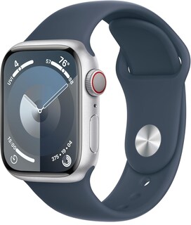 Foto 1 | Foto 1 | Apple Watch Series 9 41 Mm Gps + Servicio Celular Plata