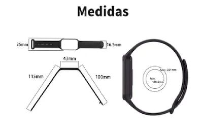 Foto 3 | Foto 3 | Pack Xtellar De 4 Correas De Silicona Flexibles Para Redmi Smart Band 2, Ajustables