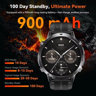 Foto 6 | Foto 6 | Smartwatch Cubot X3 1.73'' Bluetooth - Venta Internacional
