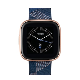 Foto 3 | Foto 3 | Reloj Inteligente Fitbit Versa 2 Special Edition Health Azul Marino/rosa - Venta Internacional.
