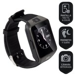 Smartwatch Dz09 Reloj Inteligente Negro Multifunción Pantalla Táctil Bluetooth Cámara Notificaciones