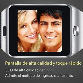 Foto 5 | Foto 5 | Smartwatch Dz09 Reloj Inteligente Blanco Multifunción Pantalla Táctil Bluetooth Cámara Notificaciones