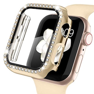 Foto 1 | Foto 1 | Venta Internacional - Recoppa Apple Watch Case Con Protector De Pantalla Para Apple Watch 40 Mm Series 6/5/4/se, Bling Crystal