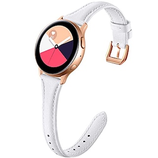Foto 1 | Foto 1 | Banda de Cuero Geak Compatible con Samsung Active 2 Reloj 40 y 44 MM Galaxy Watch 3 41 mm -Venta Internacional
