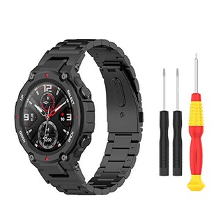 Foto 1 | Foto 1 | Venta Internacional-bandas Tencloud Compatibles Con Amazfit T-rex Smartwatch A1918 Banda De Reloj De Metal De Pulsera De Acero