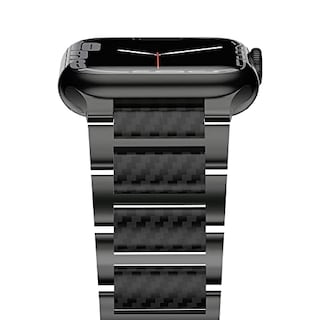 Foto 1 | Foto 1 | Venta Internacional - Banda De Carbono Iiteeeelome Compatible Con Apple Watch 41 Mm 44 Mm 38 Mm, Banda De Fibra De Carbono Genu
