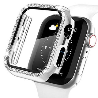 Foto 1 | Foto 1 | Venta Internacional - Recoppa Apple Watch Case Con Protector De Pantalla Para Apple Watch 44 Mm Serie 6/5/4/se, Bling Crystal D
