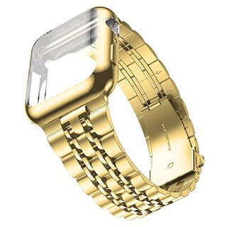 Foto 1 | Foto 1 | Venta Internacional - Wolait Compatible Con Apple Watch Band 45 Mm Con Estuche, Banda De Negocios De Metal De Acero Inoxidable