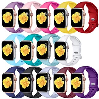 Foto 1 | Foto 1 | Venta Internacional - 14 Bandas De Relojes De Paquete Compatibles Con Bandas De Apple Watch 38 Mm 40 Mm De 41 Mm Para Mujeres,