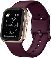 Venta Internacional: Adepoy Compatible Con Bandas De Apple Watch 41 Mm 40 Mm 38 Mm, Strish Silicone Sport Strap De Reemplazo De