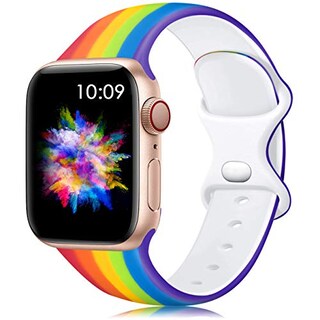Foto 1 | Foto 1 | Venta Internacional - Banda Lerobo Compatible Con Bandas De Apple Watch 41 Mm 40 Mm 38 Mm Para Mujeres, Elegantes Bandas De Ree