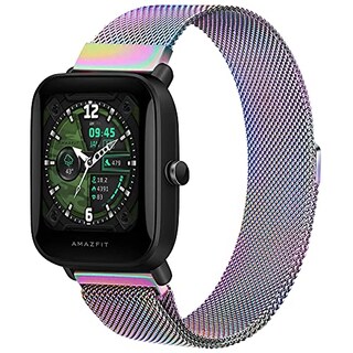 Foto 1 | Foto 1 | Banda Wanme de Metal Compatible con Amazfit GTS4/ GTS4 Mini/ GTS3/ GTS2E/ GTS2 Mini/ 20 mm - Venta Internacional
