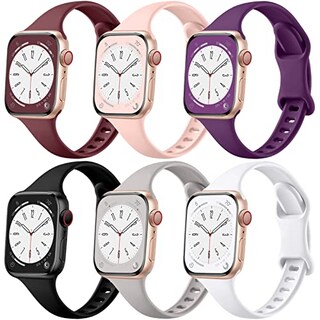 Foto 1 | Foto 1 | Banda Lerobo Compatible con Apple Watch Band 44/45/42/49mm 6 Piezas - Venta Internacional