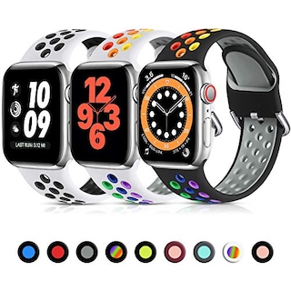 Foto 1 | Foto 1 | 3 Bandas Deportivas Lerobo Compatibles con Apple Watch 41/44/38 mm - Venta Internacional