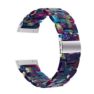 Foto 1 | Foto 1 | Venta Internacional: Compatible Con Fitbit Versa 3/sense/sense 2 Fashion Resin Watch Band Bracelet Con Cierre De Acero Inoxidab