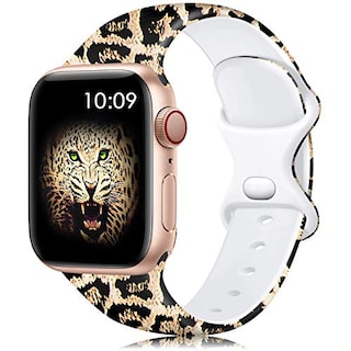 Foto 1 | Foto 1 | Venta Internacional - Lerobo Cheetah Band Compatible Para Bandas De Apple Watch 45 Mm 49 Mm 44 Mm 42 Mm Iwatch Se & Series 8 Se