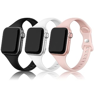 Foto 1 | Foto 1 | Venta Internacional - Swees Compatible Con Bandas De Apple Watch 41 Mm 38 Mm 40 Mm 42 Mm 44 Mm 45 Mm 49 Mm, 3 Paquete Sport Sil