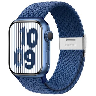 Foto 1 | Foto 1 | Venta Internacional - Qimela Compatible Con Apple Watch Band 41 Mm 44 Mm 38 Mm, Correa De Bucle En Solitario De Sporty Sporty C