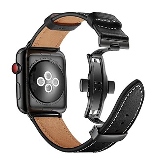 Foto 1 | Foto 1 | Venta Internacional - Heyozury Leather Compatible Con Apple Watch Band 8 45 Mm 44 Mm 41 Mm 49 Mm De Cuero Genuino Suave Para Mu