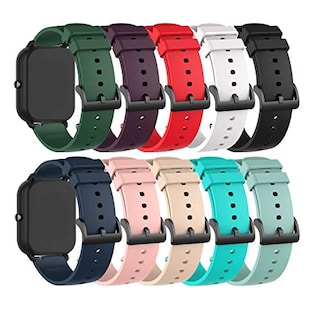 Foto 1 | Foto 1 | Venta Internacional: Bandas De 10 Paquetes Compatibles Para Zoskvee/ Motast P22d P36b Fitness Watch Flexible Washable Y Durader
