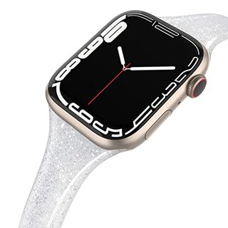 Foto 1 | Foto 1 | Venta Internacional - Swees Compatible Con Bandas De Apple Watch 41 Mm 38 Mm 40 Mm 42 Mm 44 Mm 45 Mm 49 Mm, Silicona Brillante