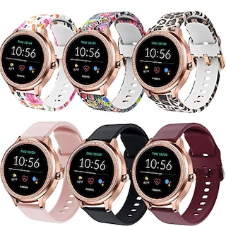 Foto 1 | Foto 1 | Bandas Vicrior Compatibles Con Fossil Women's Gen 5e 42 mm / Gen 6 42 mm Smart Watch 6 Piezas - Venta Internacional