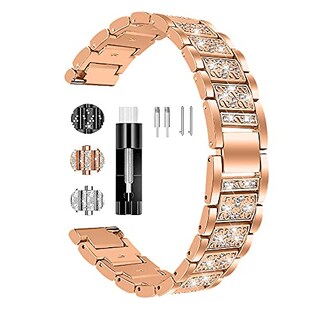 Foto 1 | Foto 1 | Banda de Joyería FitTurn Compatibles con Letscom/ Letsfit/ Lintelek/ Yamay Watch/ Diamond Rhinestone Puls - Venta Internacional