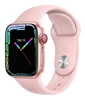 Foto 1 | Foto 1 | Smartwatch Fralugio Watch 8 Max color Rosa IPS HD NFC