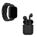Audífonos Inalámbricos y Smartwatch Gadgets & Fun GF 900 color Negro