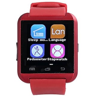 Foto 2 | Foto 2 | Smart Watch Fralugio U8 Notificaciones Altavoz Micrófono y Notificaciones color Rojo