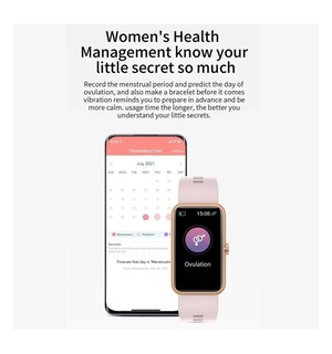 Foto 5 | Foto 5 | Smartwatch Fralugio Ml4 Full Touch color Rosa