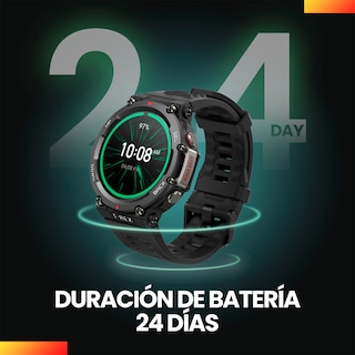 Foto 4 | Foto 4 | Smartwatch Amazfit T Rex 2 con Gps Autonomía 24 Días color Negro