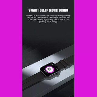 Foto 5 | Foto 5 | Smart Watch Fralugio Sport P43 Full Touch HD Ejercicio P43 color Azul y Rojo