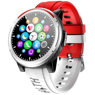 Foto 1 | Foto 1 | Smartwatch Fralugio S26 2021 Full Touch Deportivo Hd Rojo