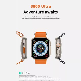 Foto 2 | Foto 2 | Smartwatch Fralugio S800 color Amarillo