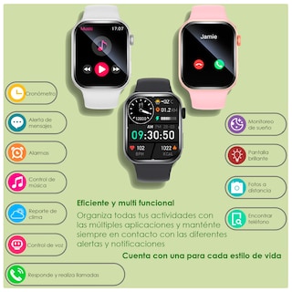 Foto 3 | Foto 3 | Reloj Smartwatch Vak F9 Ip67 Metal Health Pasos Calorias