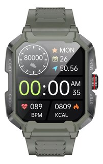 Foto 4 | Foto 4 | Smartwatch Fralugio Ak47 Rough Sport Hr 24hr Spo2 HD Verde