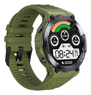 Foto 3 | Foto 3 | Smartwatch Fralugio Ak45 Spo2 Hr Bp Sport Verde
