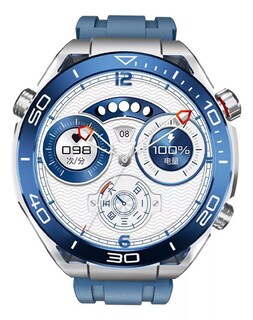Foto 2 | Foto 2 | Reloj Inteligente Smartwatch Fralugio GS Ultimate HD 1.52\" Azul