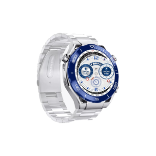 Foto 1 | Foto 1 | Smartwatch Fralugio P9 Ultimate color Plata NFC Brújula HR BP NFC