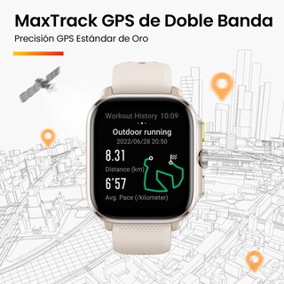 Foto 8 | Foto 8 | Smartwatch Amazfit Cheetah Square color Blanco