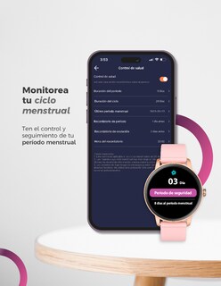 Foto 5 | Foto 5 | Smartwatch Binden Era One Lite color Rosa