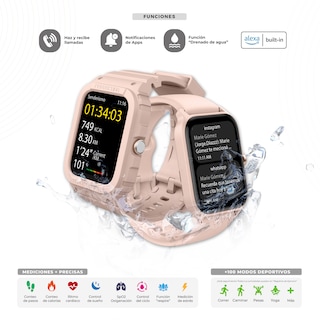 Foto 3 | Foto 3 | Smartwatch Binden Era Xtream X1 Rosa
